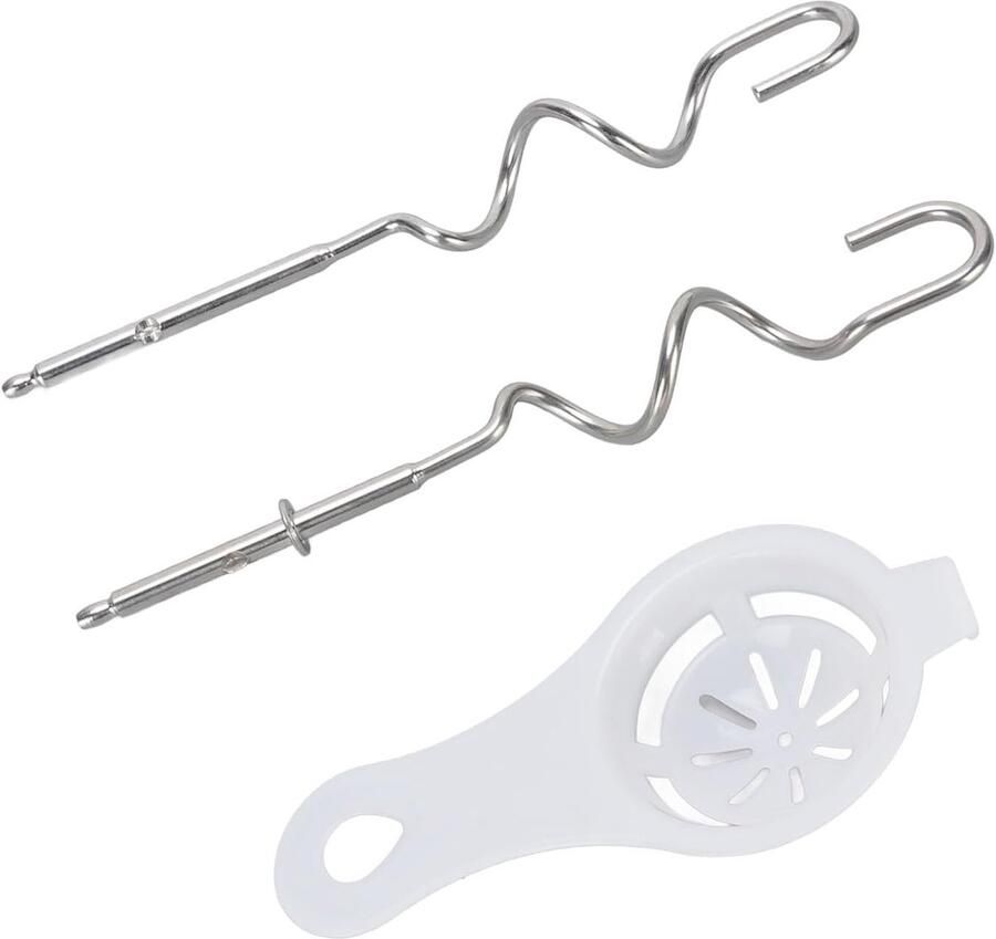 Deeghaken Handmixer Keuken Accessoires Brood Bakken Roestvrij Staal 2 Stuks