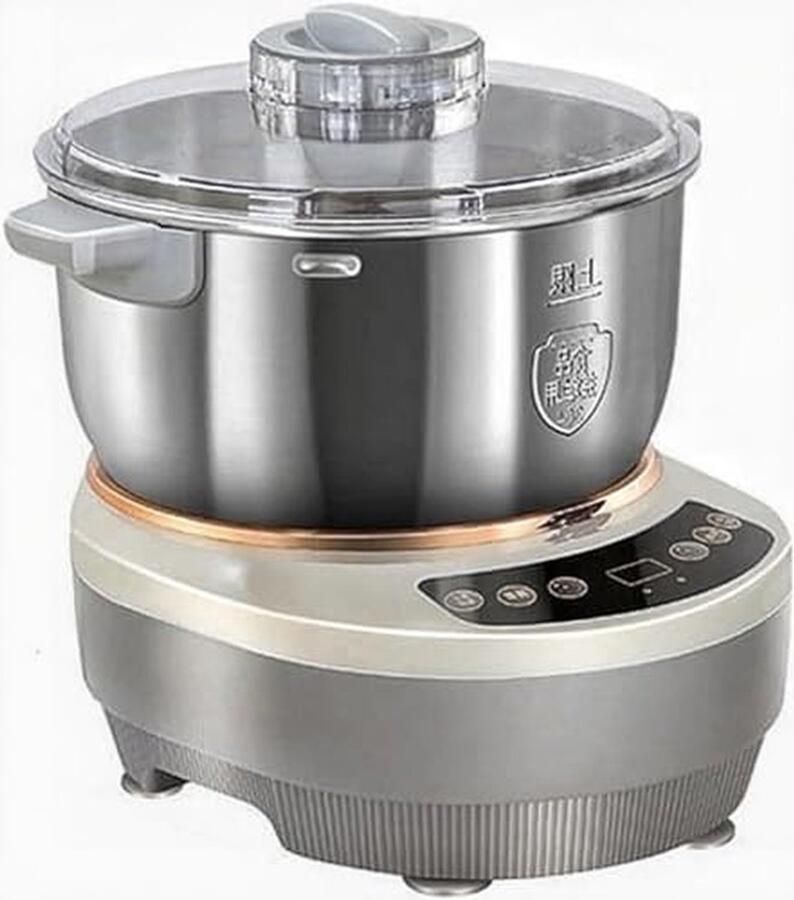 Deegkneder Deegmachine Mixer Bakken Thuis Intelligente Temperatuurregeling 5L of 7L Wit