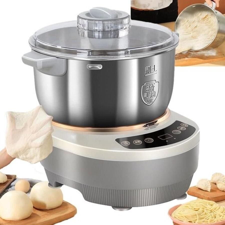 Deegkneder Keukenmachine Automatische Mixer Efficiënt Bakken Thermostatische Gisting 7 Liter Wit