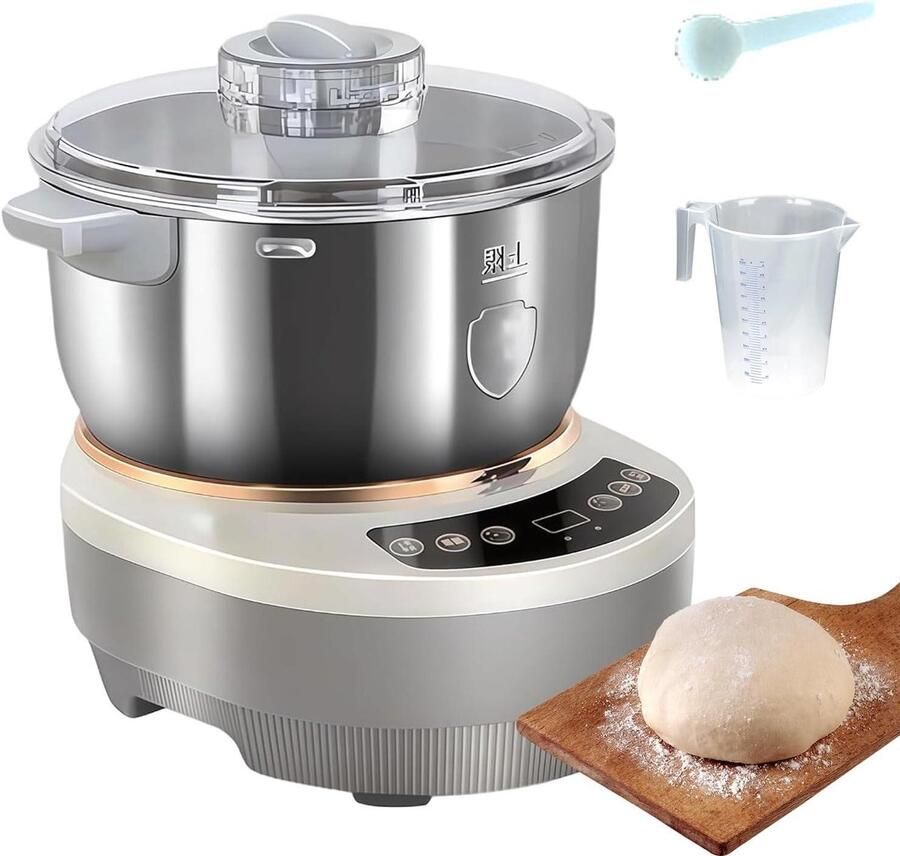 Deegmaker Keukenmachine Broodmaker Kneedmachine Zelf Brood Bakken Automatische Timing Fermentatie 5L of 7L Wit