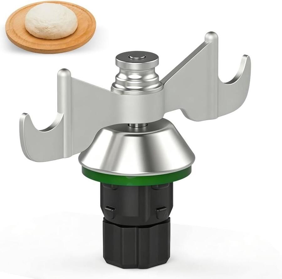 Deegmes voor keukenmachines roestvrijstalen accessoires mixmes zonder deegresten reserveonderdelen voor optimale bakresultaten
