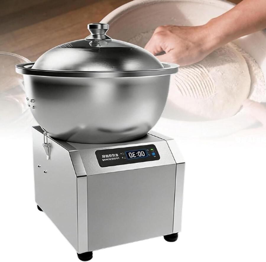 Deegmixer Commercieel Kneedmachine Keuken Professioneel Bakken Dubbele Rotatie Technologie 8kg Kom Meerkleurig