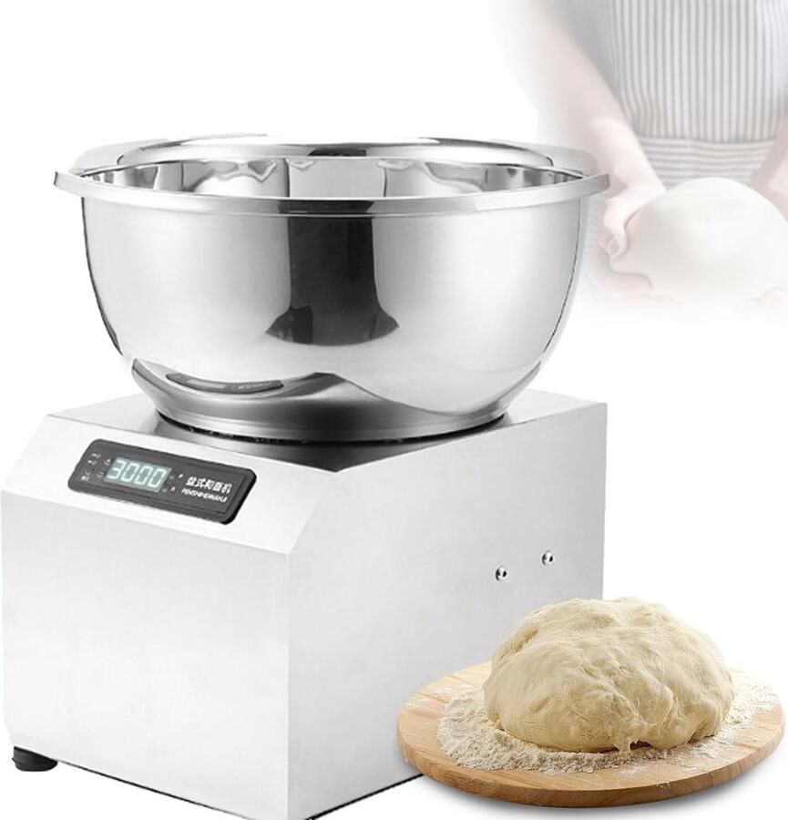 Deegmixer Kneedmachine Brood Maken Roestvrij Staal 5kg 8kg