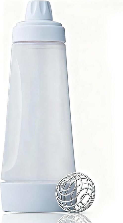 Deegportioneerder Deegdispenser Pannenkoeken Beslag Maken Met BlenderBall Garde 1000 ml Wit