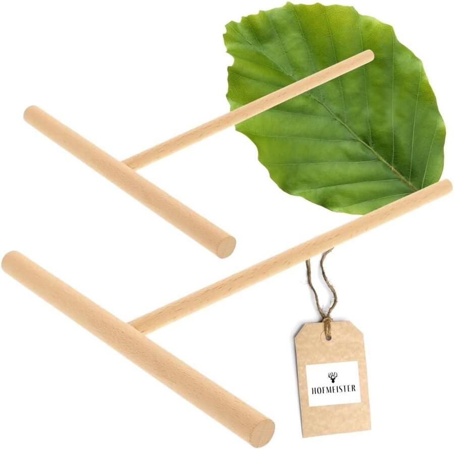 Deegverdeler Set Crêpe Pannenkoek Tool Gelijkmatig Verdelen Hittebestendig Beukenhout 22 cm