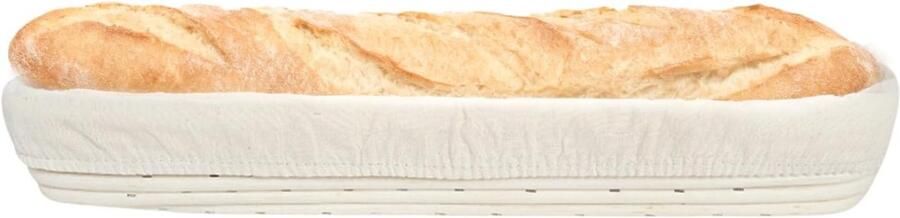 Rijsmand Brood Deegmand Bakken Brood Bakken Vochtregulatie 34-54.5 cm Natuurlijk
