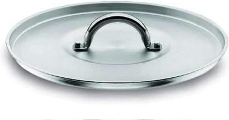 Deksel Kookgerei Accessoire Koken op Inductie Roestvrij Staal 45 cm Zilver
