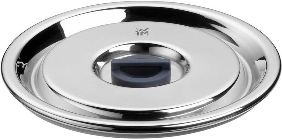 Deksel met Ventiel Reserve Deksel Voedsel Bewaren Luchtdicht Afsluiten 18 cm Zilver
