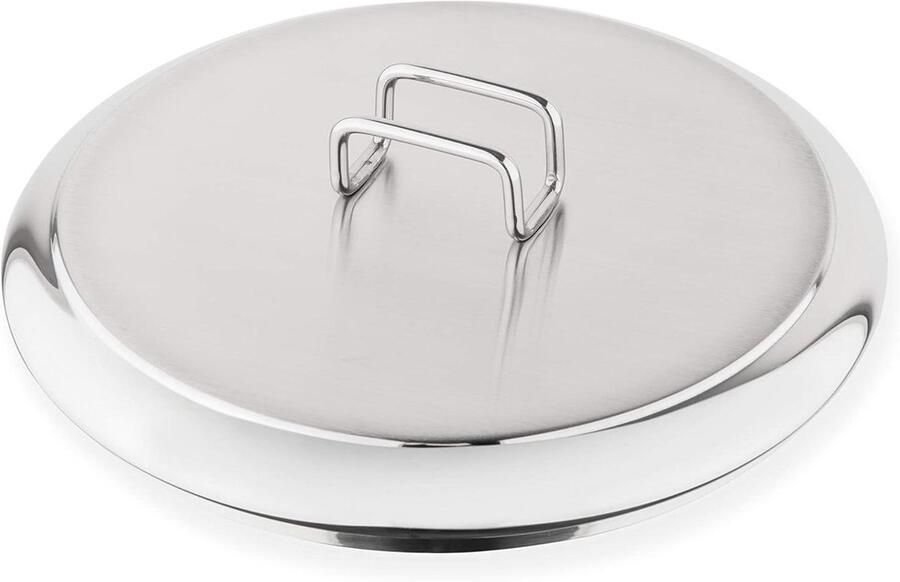 Deksel Potdeksel Koken Triplen bodem 26 cm Staal