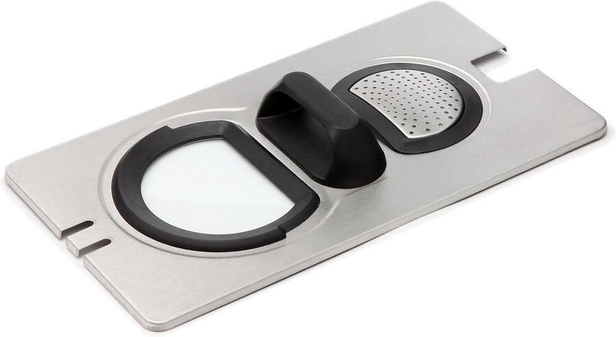 Deksel voor friteuse deksel Keukenapparatuur Roestvrij staal 35 liter Zilver