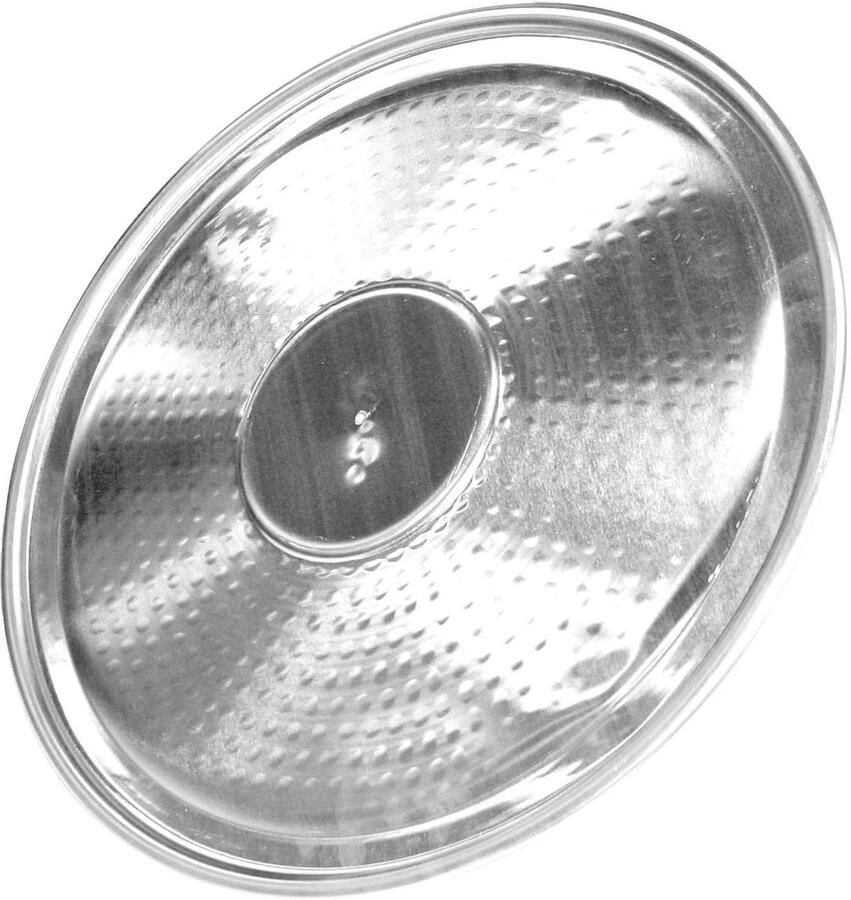 Deksel voor Ketel Kookgerei Accessoire Damp Koken Robuust Aluminium 70 cm Diameter Zilver