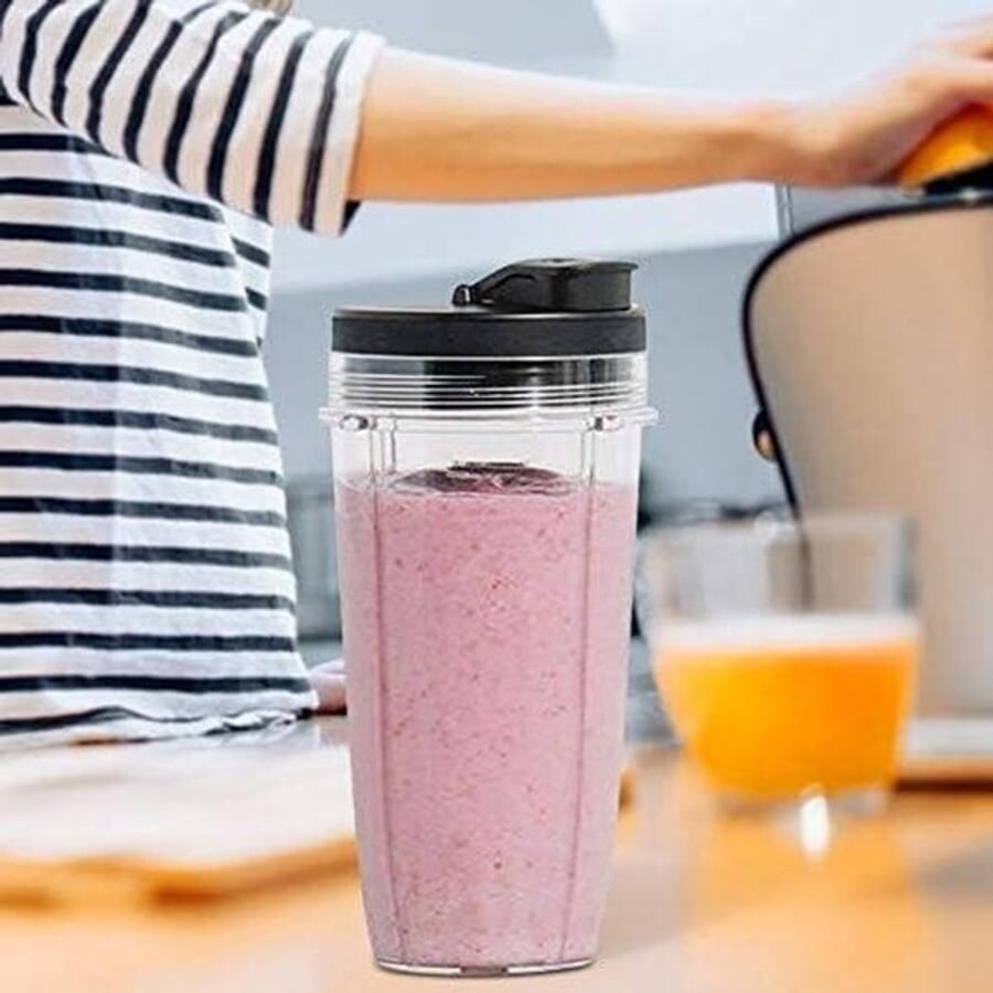 Deksel voor Sapcentrifuge Mixer Juicer Reserveonderdelen Compatibel met Nutri Ninja Vervangende deksel schoonmaken