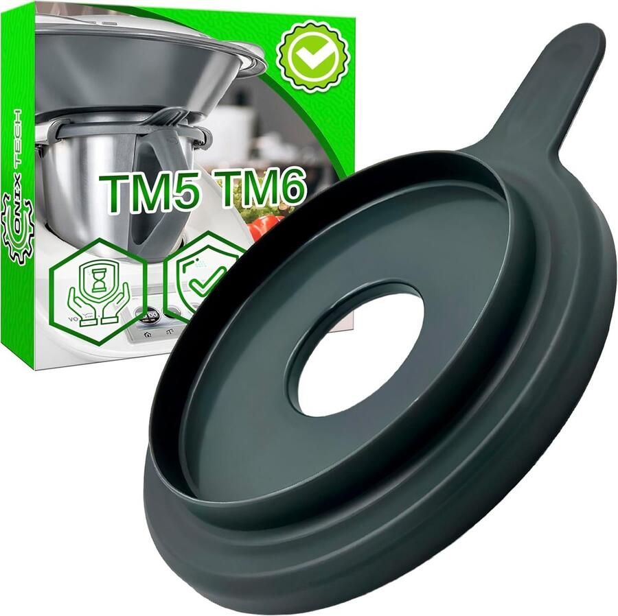 Deksel voor Vorwerk Thermomix TM5 TM6 keukenmachine Garantie 5 jaar ONIX TECH
