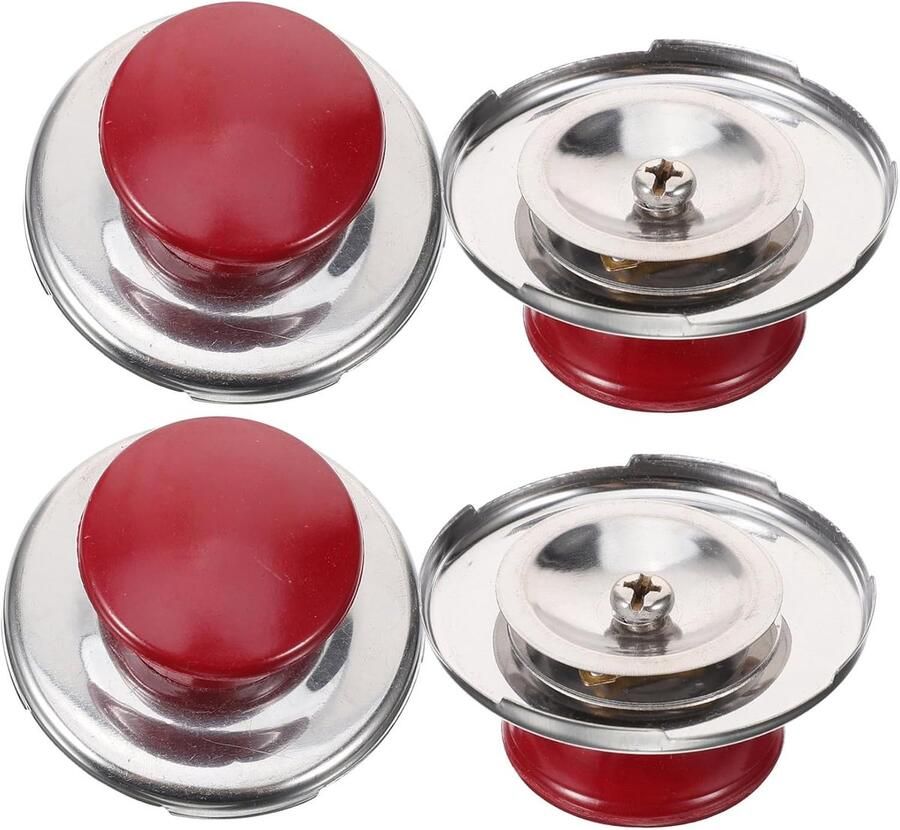 Dekselknop Waterkoker Fluitketel Knop Vervangen Deksel Universele Compatibiliteit 5.8 x 5.8 x 3.5 cm Multi