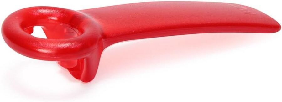 Dekselopener Potten Vacuüm opener Glazen sluiten Origineel gepatenteerd ontwerp 23 cm Transparant rood