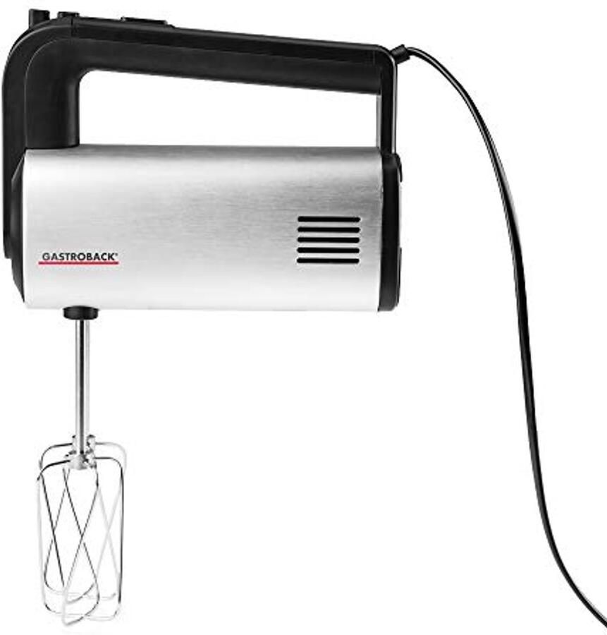Design handmixer met 5 snelheden en turbo-functie voor veelzijdig gebruik