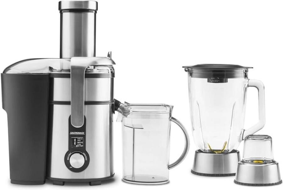 Design Multi Juicer Digitale Sapcentrifuge en Blender met Koffiemolen
