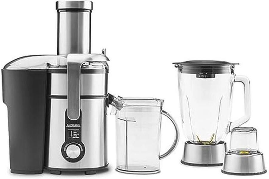 Design Multi Juicer Digitale Sapcentrifuge en Blender met Koffiemolen