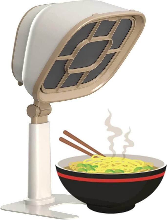 Desktop Afzuigkap Mini Huishoudkap Fris Koken Verstelbare Hoogte 300x228x400mm Zwart