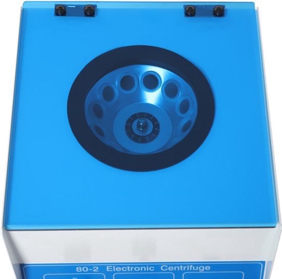 Desktop Lab Centrifuge Elektrisch 12x20 ml Capaciteit 0-4000 RPM Snelheid 5 13 kg Gewicht Tafelmodel Laboratoriumapparaat