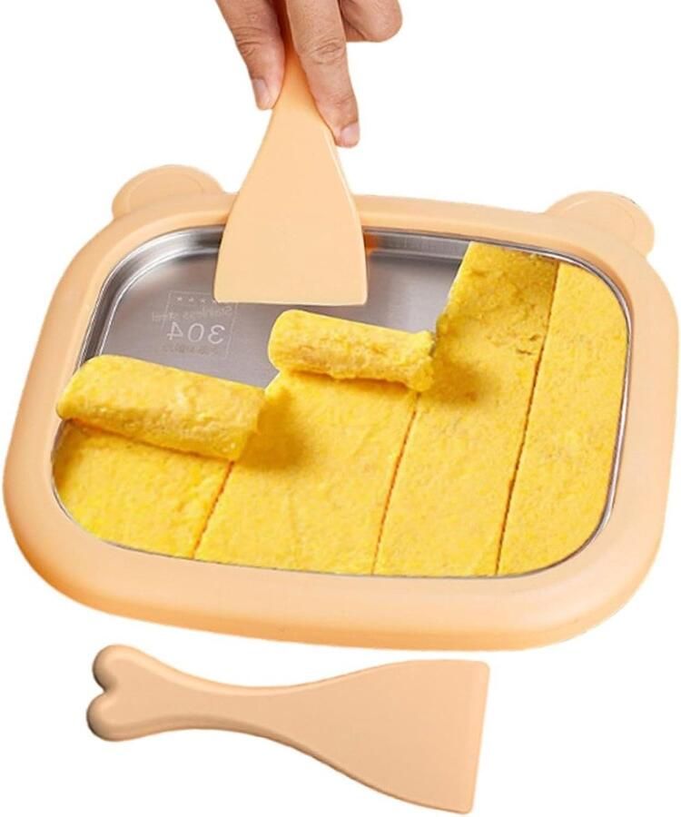 Dessert Maker IJsmachine Zelf Desserts Maken Snelvriesplaat Technologie 26x21x3.5cm Wit