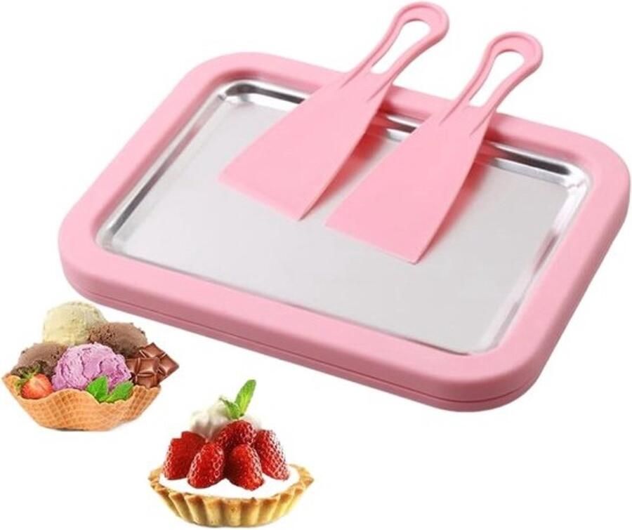 Instant ijsmachine apparaat voor bevroren desserts apparaat voor ijs-desserts bereiding van bevroren lekkernijen soft-serve-rollersysteem sorbetcreatieset voor verjaardagsfeesten en familie