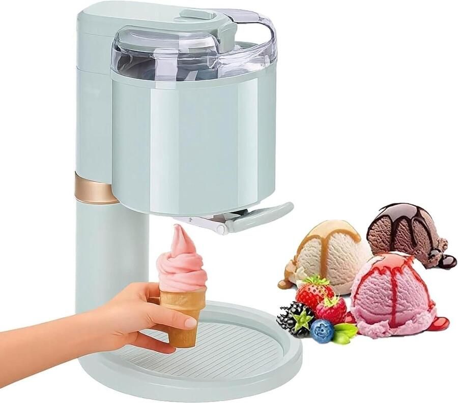 Dessertmaker IJsmachine Thuis Desserts Maken Snel Resultaat 1 Liter Groen