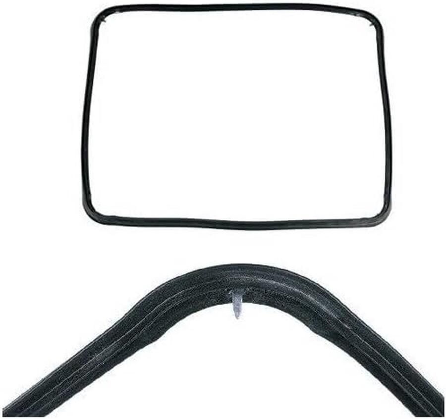 Deurafdichting Rubber Ovenpakking Rubber Oven Reparatie Specifiek Model Standaard Maat Zwart