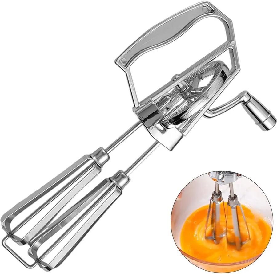 Deze handmixer wordt geleverd Geschikt voor een roestvrijstalen mengbal werkt zonder elektriciteit en heeft een afGeschikt vooring van 25 5 x 13 5 x 6 5 cm. Hij is Geschikt voor bakken gebruik in de keuken en kamperen