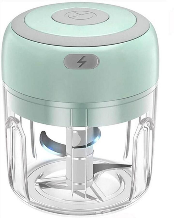Deze mini-blender van 250 ml heeft een krachtige motor en is een draagbare handblender perfect voor het maken van smoothies babyvoeding en groentepuree. Hij is gemakkelijk in gebruik en ook geschikt voor het mixen van vlees en kruiden