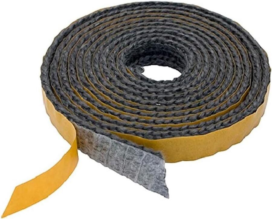 Dichtingstape Zelfklevend Hittebestendig Band Oven Reparatie Glasvezel Materiaal 3 meter lengte Grijs