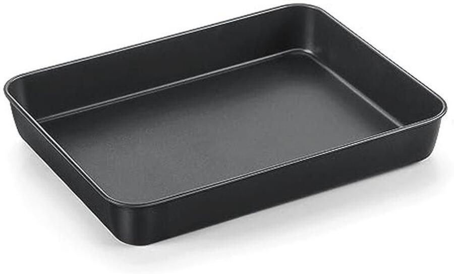 Diepe Antiaanbak Bakplaat van Roestvrij Staal Bakvorm voor Brownies en Lasagne 31 8 x 24 8 x 5 cm