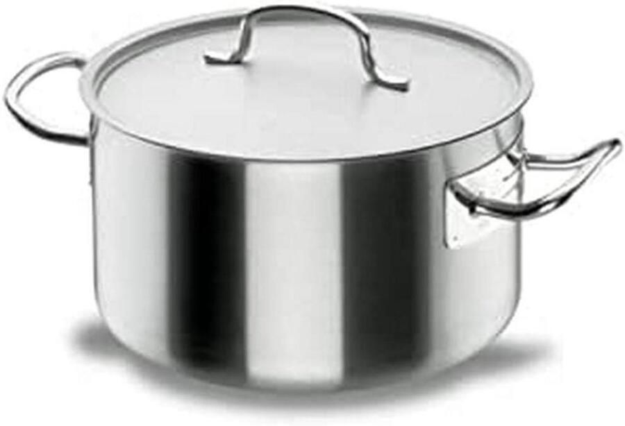 Diepe Braadpan Kookpan Ketel Grote Maaltijden Thermo-release Bodem 40 cm Diameter Zilver