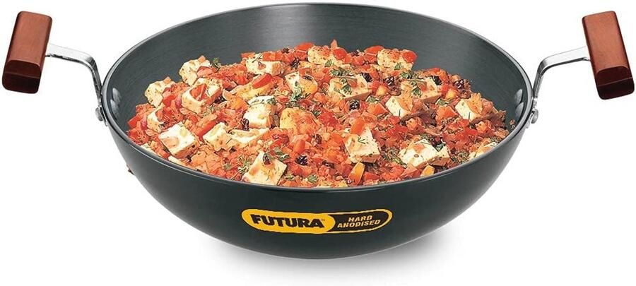 Diepe Frituurpan met Ronde Bodem 22cm 1.5 Liter