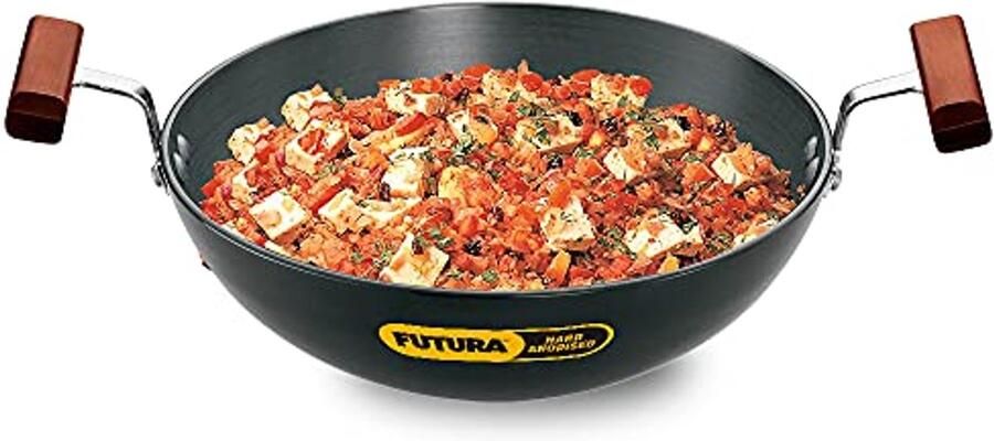 Diepe Frituurpan met Ronde Bodem 22cm 1.5 Liter