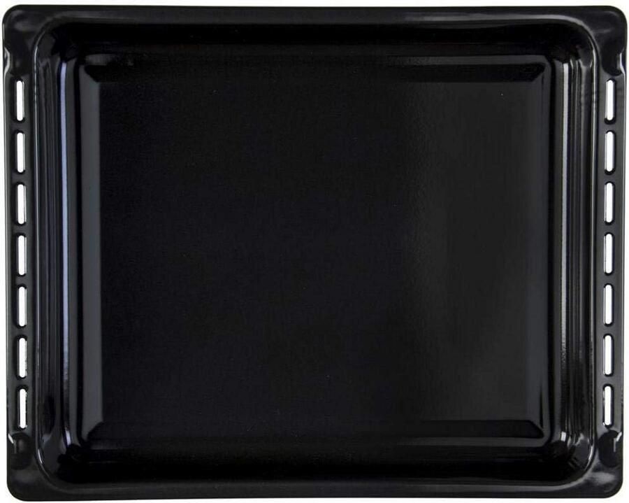 Diepe Geëmailleerde Bakplaat Universeel Geschikt voor Ovens 460x370 mm