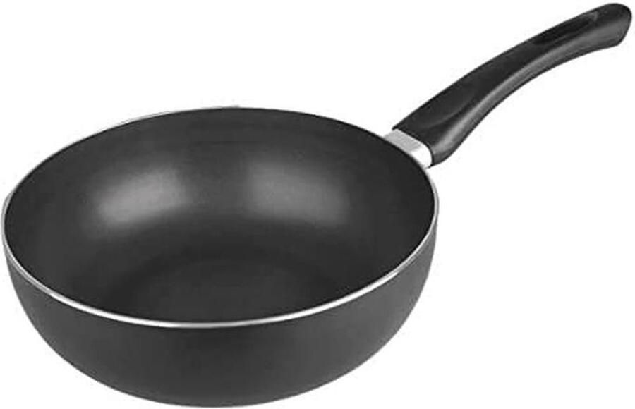 Diepe Koekenpan 20 cm Inductie Aluminium Antiaanbaklaag