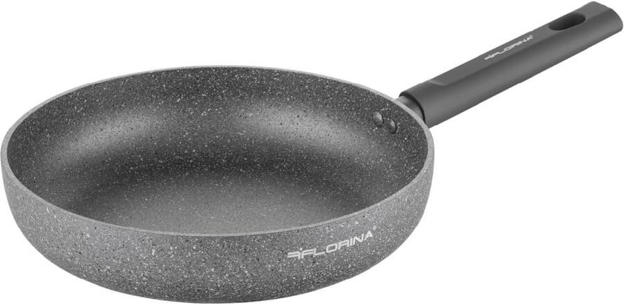 Diepe Koekenpan 28 cm met Antiaanbaklaag Geschikt voor Inductie Gas en Elektrische Kookplaten