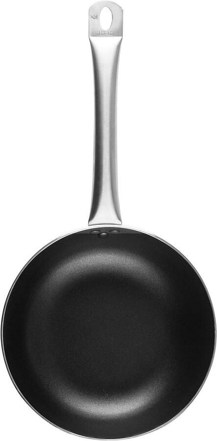 Diepe koekenpan Dagelijks koken Xylan antiaanbaklaag 20 cm Zwart