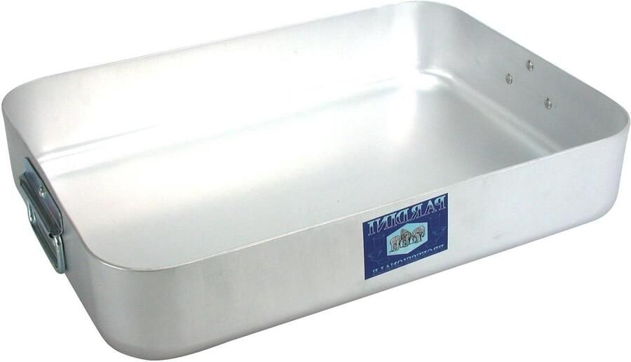 Diepe Koekenpan Grote Pan Grote Bereidingen Ovenbestendig 70 cm Grijs