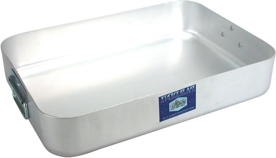 Diepe Koekenpan Grote Pan Grote Bereidingen Ovenbestendig 70 cm Grijs
