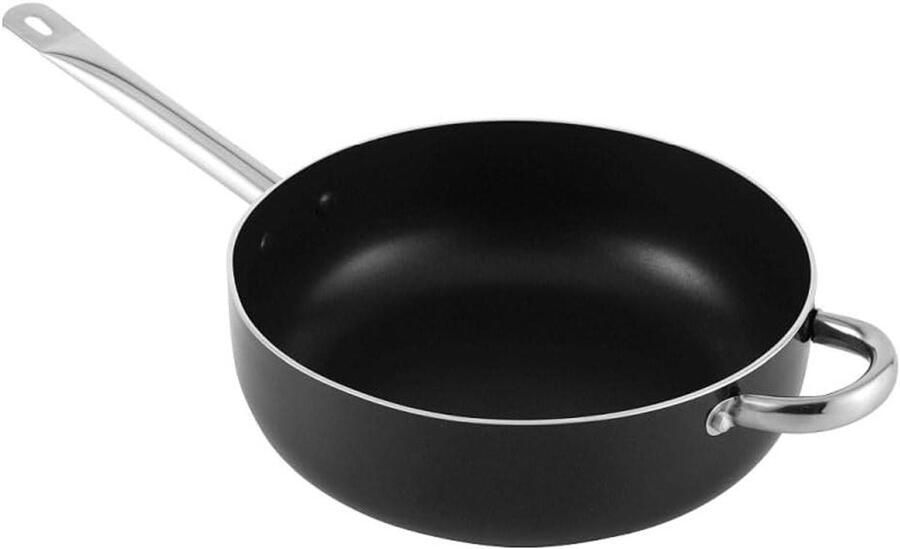Diepe Koekenpan Lekker Koken PFOA-vrije Coating Ø 28 cm Zwart