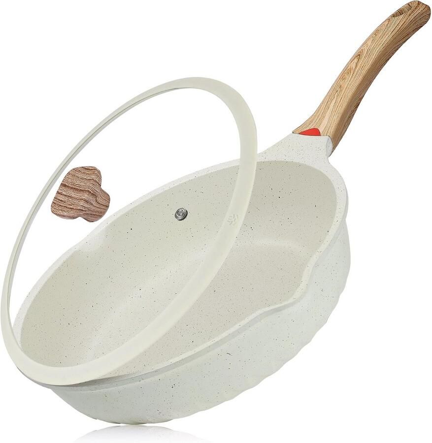 Diepe Koekenpan met Anti-Aanbaklaag en Deksel 30 cm