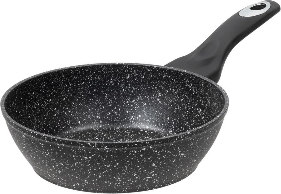 Diepe pan 20 cm Hoogwaardige gesmeed aluminium braadpan met 4-laagse anti-aanbaklaag