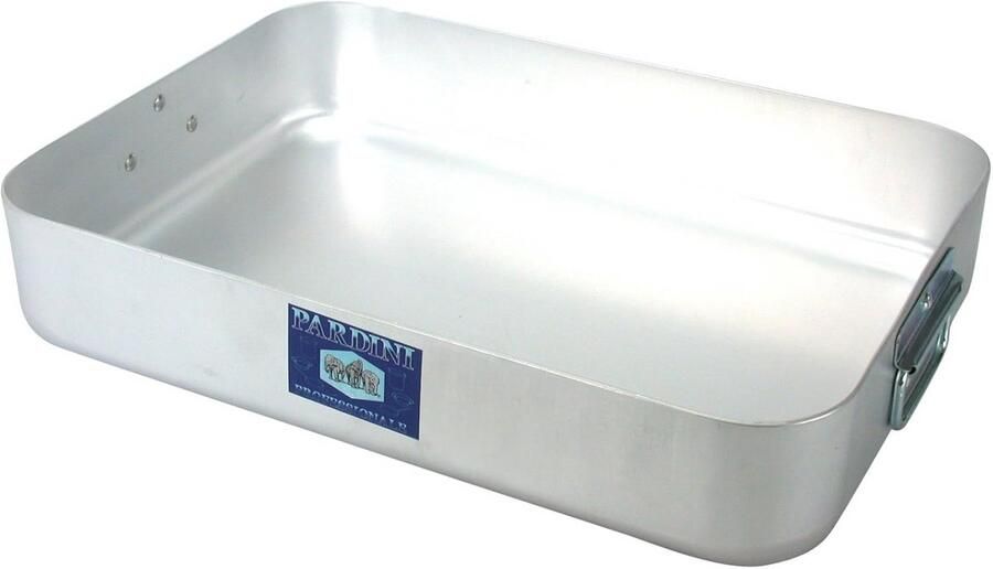 Diepe Koekenpan Grote Pan Grote Bereidingen Aluminium Materiaal 70 cm Grijs