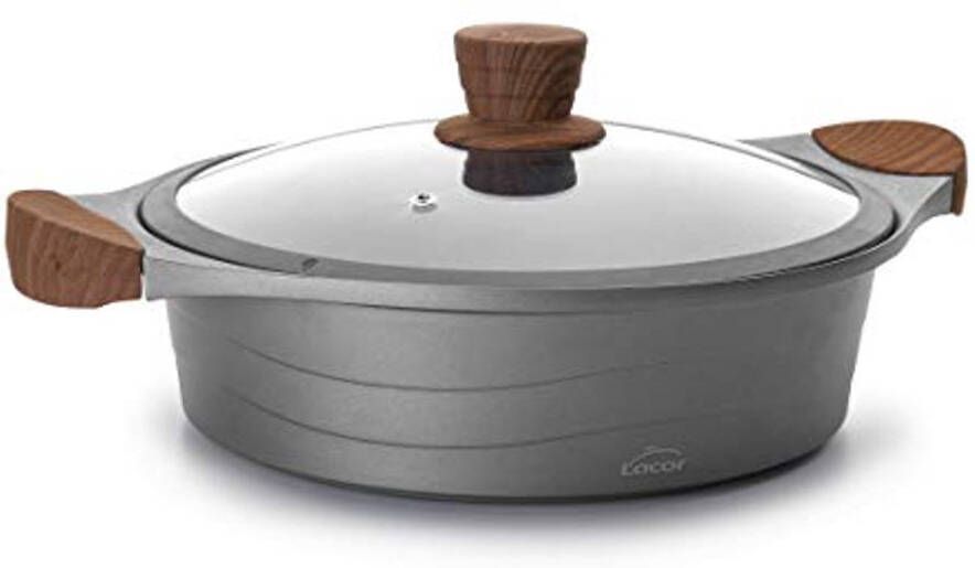 Diepte 28 cm Aluminium Koekenpan met Antiaanbaklaag