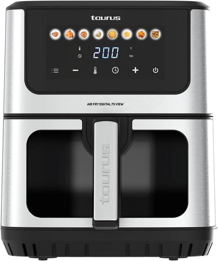 Digitale Airfryer 6 5L met 8 programma s en Touchscreen