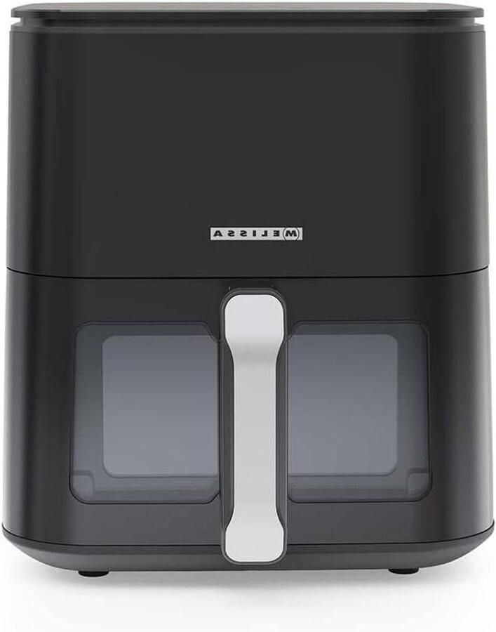 Digitale Airfryer Hete Lucht Oven Gezond Koken Met Kijkvenster 5 Liter Zwart