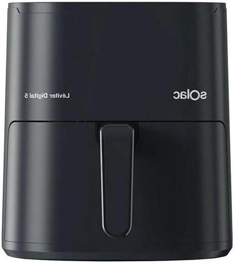 Digitale Airfryer Heteluchtfriteuse Frituurpan Gezond Frituren Temperatuurregeling 5 Liter Zwart