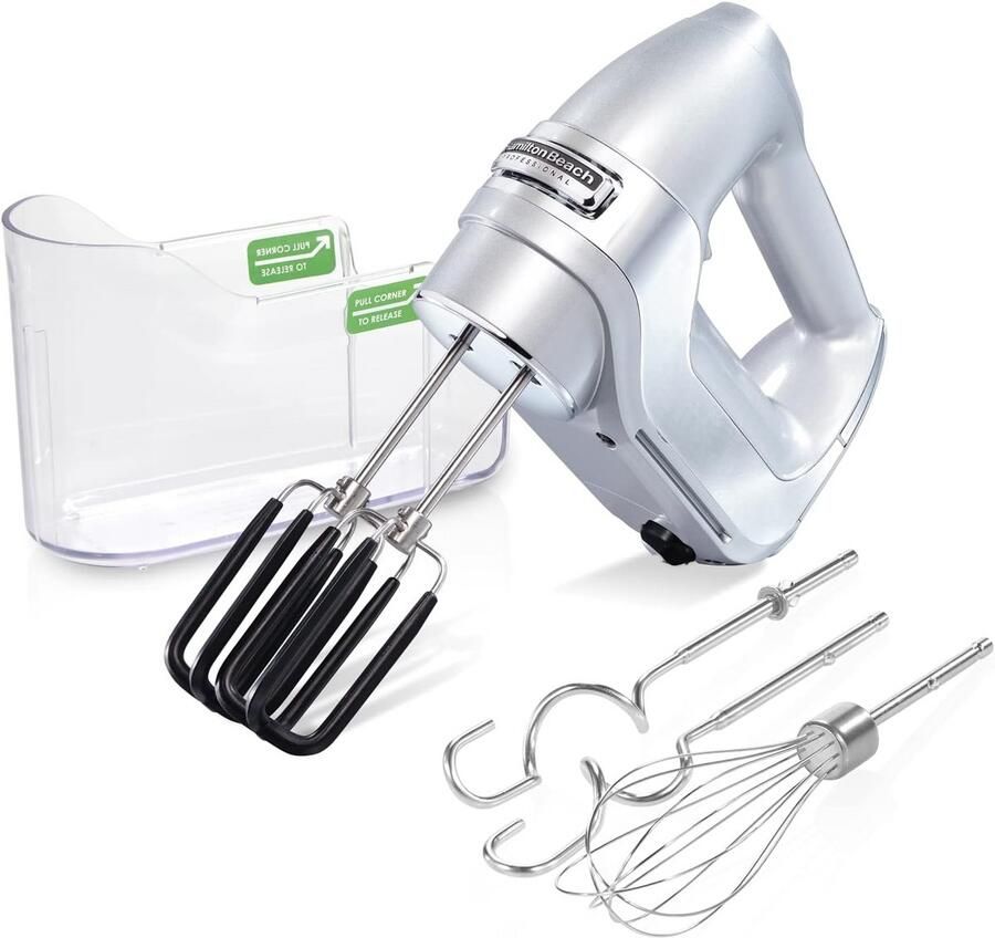 Digitale Elektrische Handmixer met 7 Snelheden en Accessoires